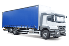 Car Hire Dumbarton - 26 Tonne Curtain Side Truck - Truck hire Dumbarton